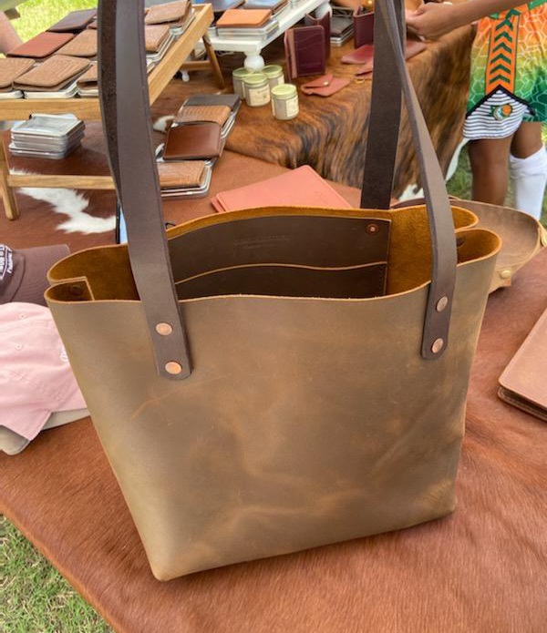 Making a Leather Tote Bag 